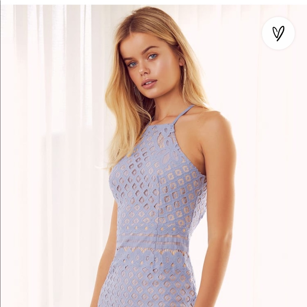 COPY - Light blue lace dress